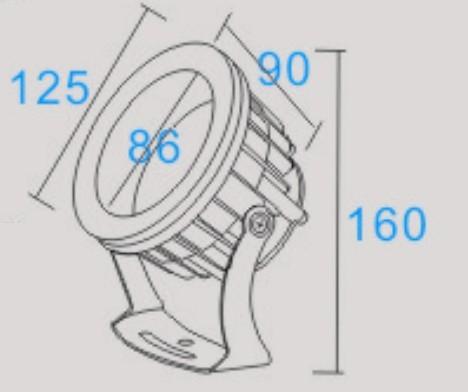 QY -TGX-103-10 LED投光燈